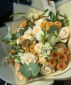 capucino ziedu pušķis